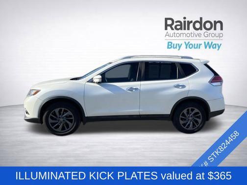 Pearl White 2016 Nissan Rogue SL