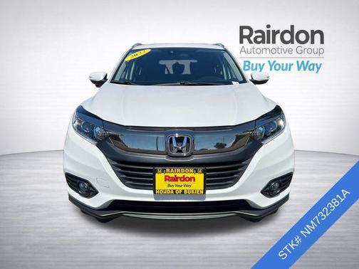 Platinum White Pearl 2022 Honda HR-V EX