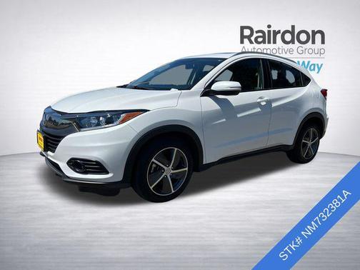 Platinum White Pearl 2022 Honda HR-V EX