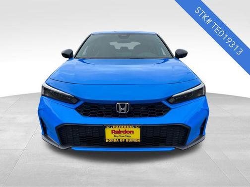 Boost Blue Pearl 2026 Honda Civic Hybrid Sport