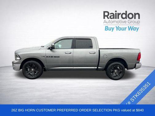 Mineral Gray Metallic Clearcoat 2011 Dodge Ram 1500 SLT