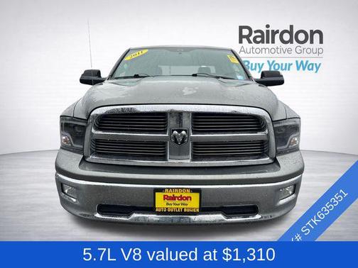Mineral Gray Metallic Clearcoat 2011 Dodge Ram 1500 SLT