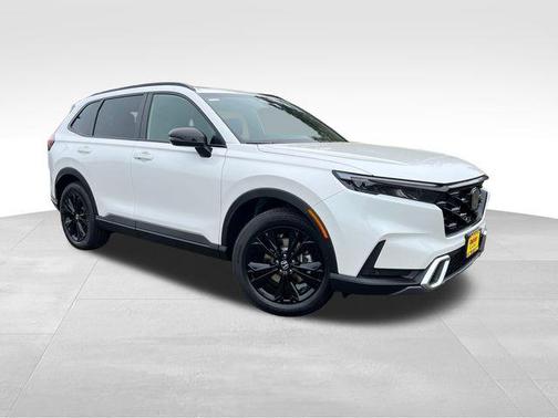Platinum White Pearl 2026 Honda CR-V Hybrid Sport Touring AWD
