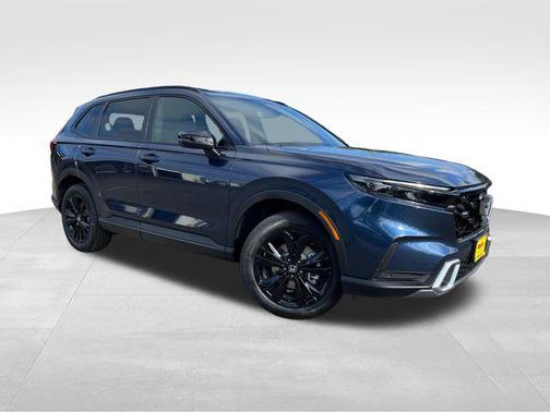 Canyon River Blue Metallic 2026 Honda CR-V Hybrid Sport Touring AWD