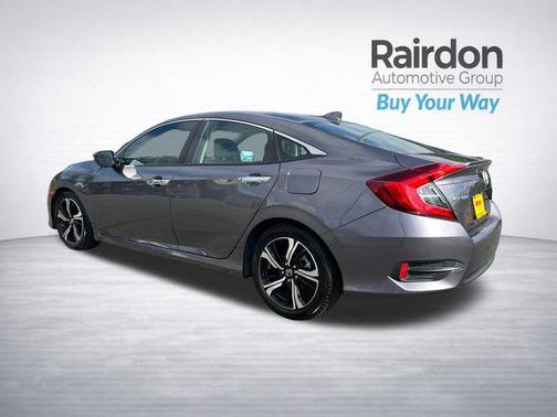 Modern Steel Metallic 2017 Honda Civic Touring