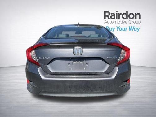 Modern Steel Metallic 2017 Honda Civic Touring