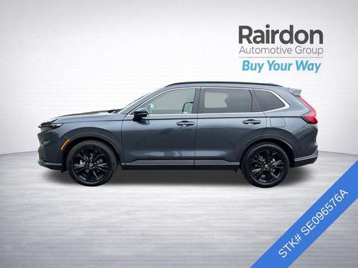 Meteorite Gray Metallic 2025 Honda CR-V Hybrid Sport Touring AWD