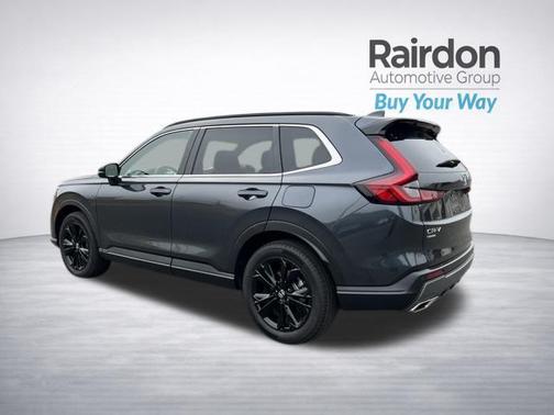 Meteorite Gray Metallic 2025 Honda CR-V Hybrid Sport Touring AWD