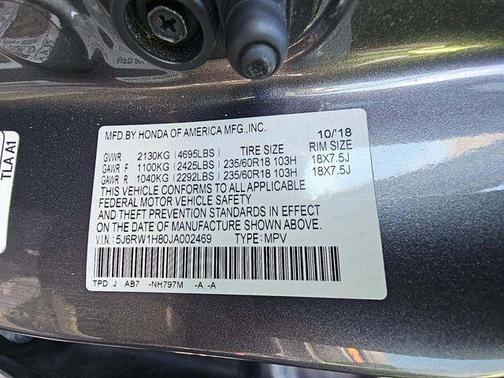 2018 Honda CR-V EX-L