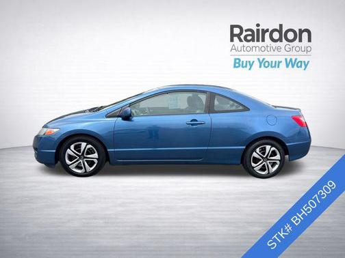 Atomic Blue Metallic 2011 Honda Civic LX
