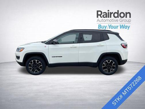 White Clearcoat 2021 Jeep Compass Trailhawk