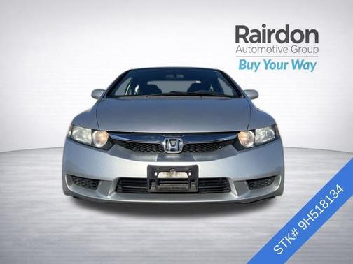 Alabaster Silver Metallic 2009 Honda Civic LX