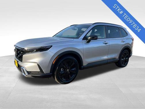Silver Metallic 2026 Honda CR-V Hybrid Sport Touring AWD