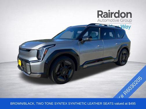 Pebble Gray 2024 Kia EV9 GT-Line