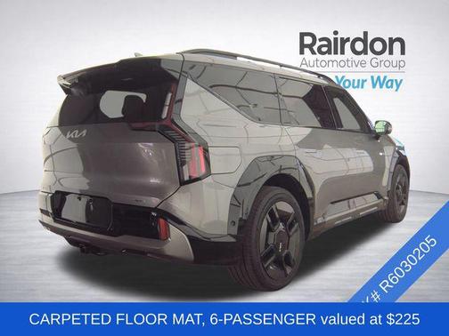 Pebble Gray 2024 Kia EV9 GT-Line