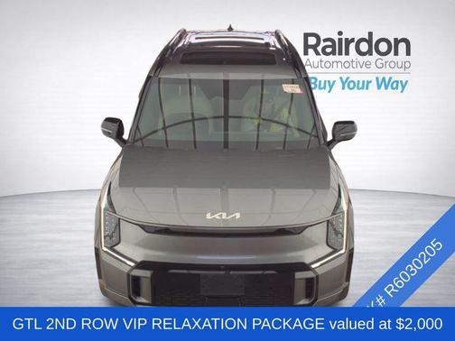 Pebble Gray 2024 Kia EV9 GT-Line