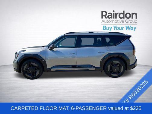 Pebble Gray 2024 Kia EV9 GT-Line