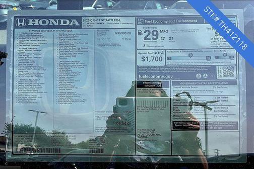 2026 Honda CR-V EX-L AWD