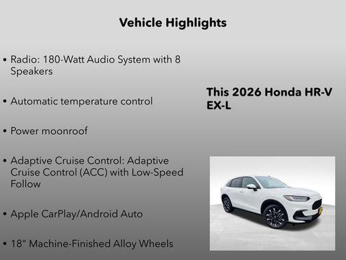 2026 Honda HR-V EX-L