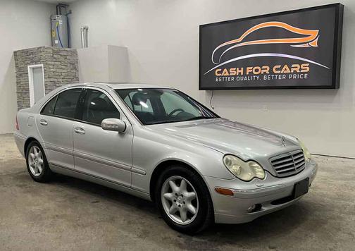 Pewter Silver Metallic 2003 Mercedes-Benz C-Class Sport
