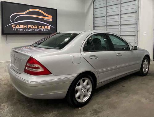 Pewter Silver Metallic 2003 Mercedes-Benz C-Class Sport