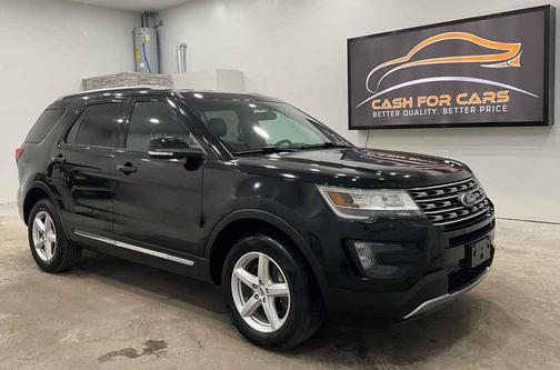 Shadow Black 2016 Ford Explorer XLT