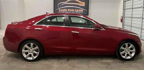 Crystal Red Tintcoat 2013 Cadillac ATS 3.6L Luxury