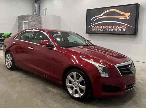 Crystal Red Tintcoat 2013 Cadillac ATS 3.6L Luxury