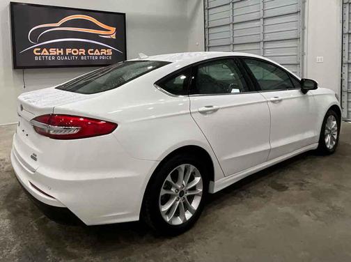 Oxford White 2020 Ford Fusion SE