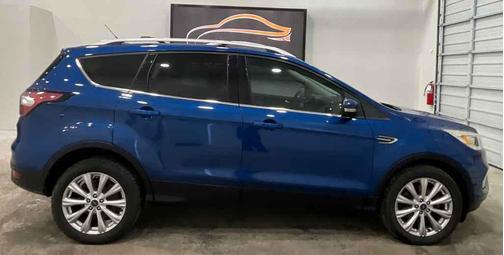 Lightning Blue 2017 Ford Escape Titanium