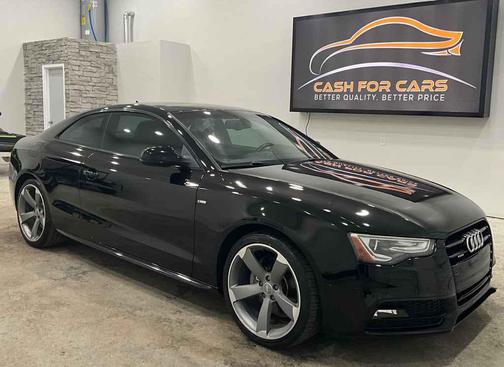 Brilliant Black 2015 Audi A5 2.0T Premium Plus
