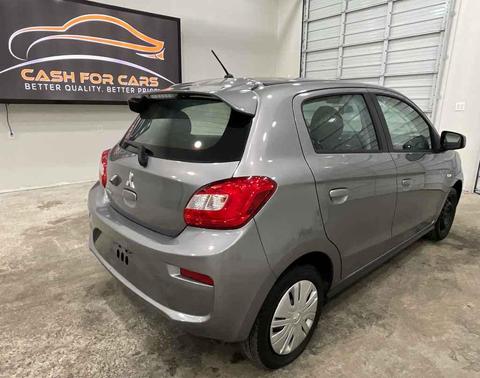 Mercury Gray Metallic 2020 Mitsubishi Mirage ES