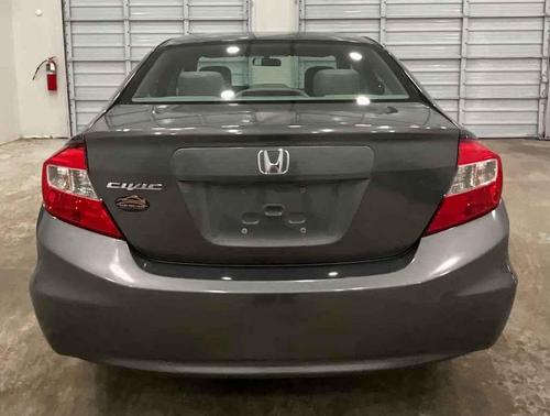 Gray 2012 Honda Civic LX