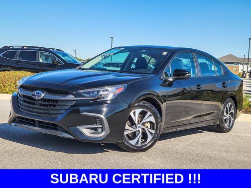 Crystal Black Silica 2025 Subaru Legacy Premium