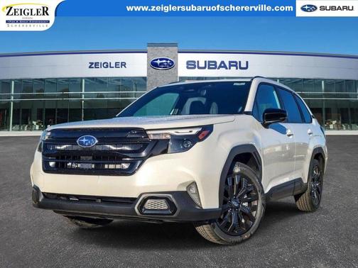 Crystal White Pearl 2026 Subaru Forester Sport