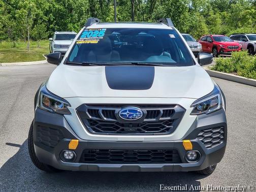 Crystal White Pearl 2025 Subaru Outback Wilderness