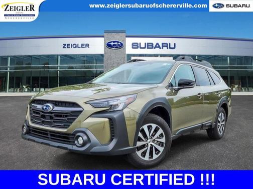 Green 2025 Subaru Outback Premium