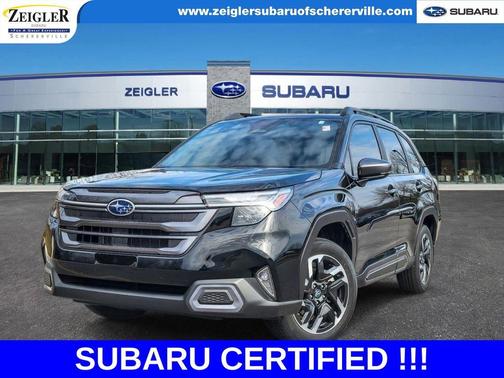 Crystal Black Silica 2025 Subaru Forester Limited