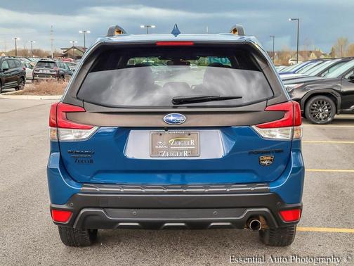Geyser Blue 2022 Subaru Forester Wilderness