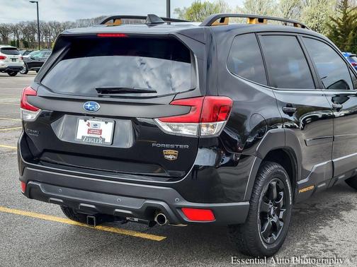 Crystal Black Silica 2023 Subaru Forester Wilderness