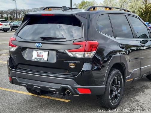 Crystal Black Silica 2023 Subaru Forester Wilderness