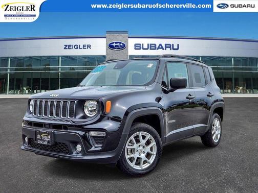 Black Clearcoat 2023 Jeep Renegade Latitude
