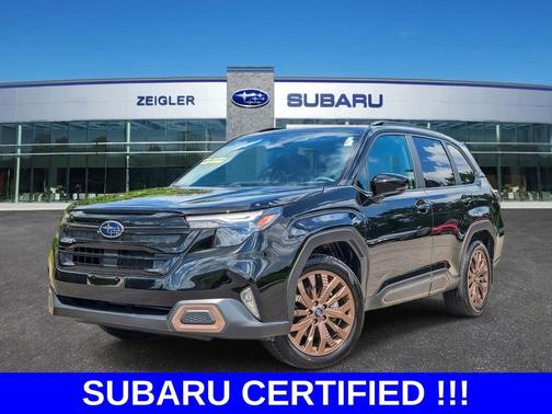 Black 2026 Subaru Forester Sport
