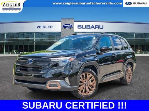 Black 2026 Subaru Forester Sport