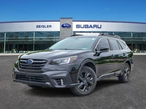 Crystal Black Silica 2021 Subaru Outback Onyx Edition XT