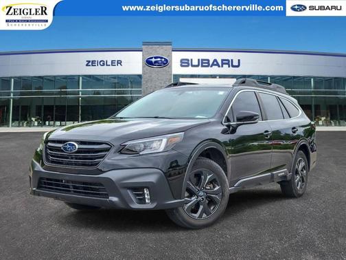 Crystal Black Silica 2021 Subaru Outback Onyx Edition XT