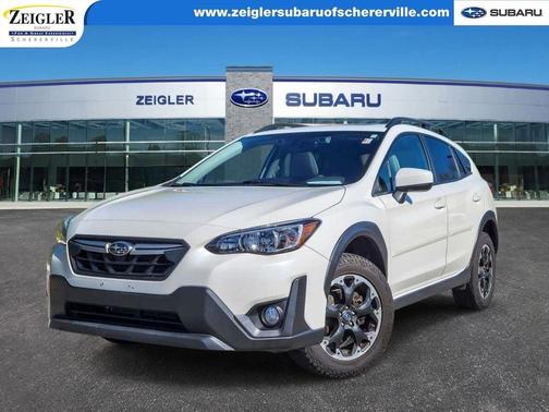 Crystal White Pearl 2021 Subaru Crosstrek Premium