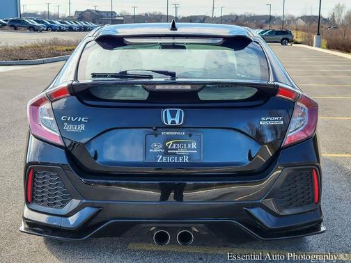 Crystal Black Pearl 2018 Honda Civic Sport Touring