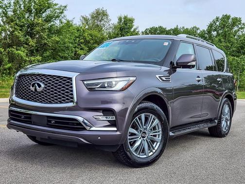 Anthracite Gray 2024 INFINITI QX80 Luxe