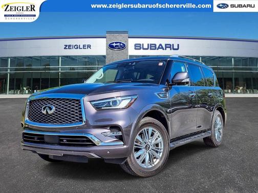Anthracite Gray 2024 INFINITI QX80 Luxe